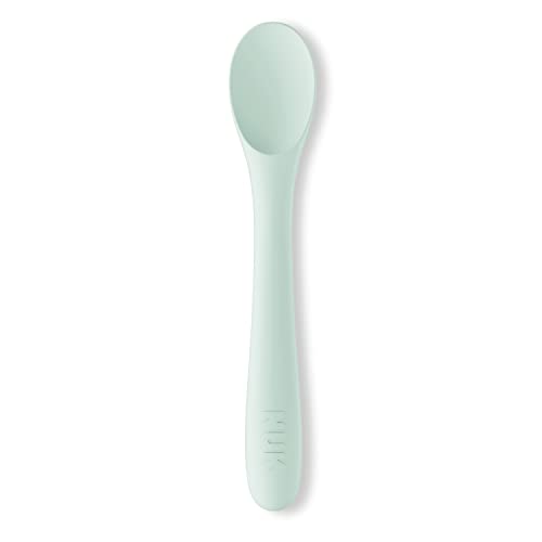 NUK Silicone Baby Spoons Durable BPA-Free Easy to Clean Feed