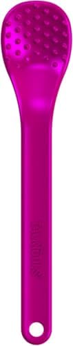 Magenta Bumpy Spoons for Better Feeding Easy-to-Use Texture