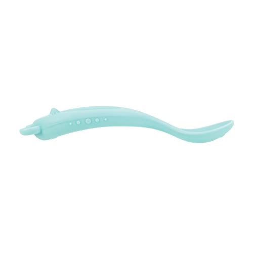 Nuby Silicone Easy Grip Spoons 2 Pack Mouse and Bear 1