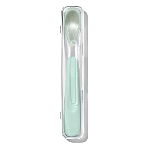OXO Tot On the Go Feeding Spoon Baby Silicone Travel