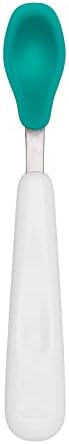 OXO Tot Feeding Spoon Set Teal 63x08 Inch Pack of 2 1