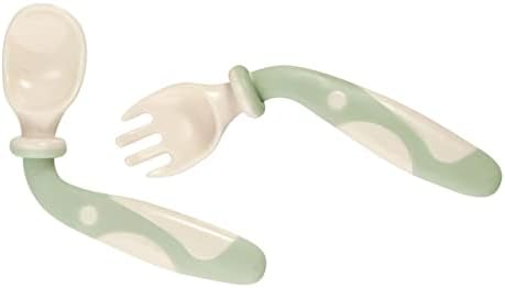 PandaEar Baby Training Spoons Set - 6-Piece Self-Feeding Set for Toddlers