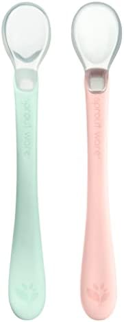 Green Sprouts Silicone Sprout Ware First Food Spoons 1