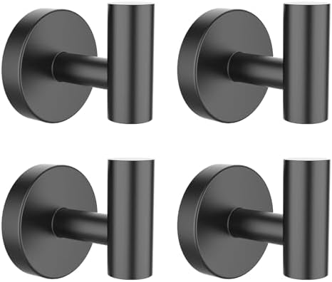 SetSail 4-Piece Bathroom Towel Hook Set
