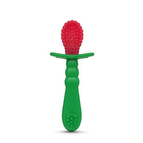 Berry Bumps Silicone Spoon Babys First Feeding Tool