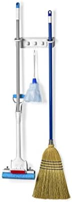 Spectrum Diversified Mop Holder Organizer White