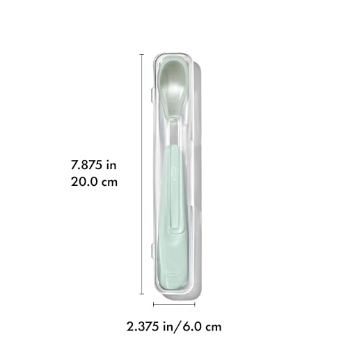 OXO Tot On the Go Feeding Spoon Baby Silicone Travel