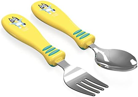 Zak Designs Bluey Character Flatware Set for Picky Eaters