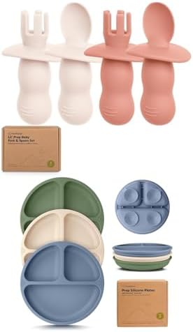 Perfect KeaBabies 4-Pack Set for Safe Baby Feeding