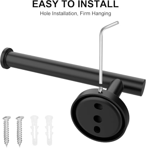 SetSail Toilet Paper Holder Matte Black