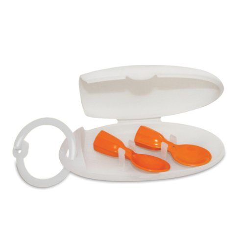 Infantino Couple a Spoons Baby Puree Feeding Set with Dishwasher Safe Design
