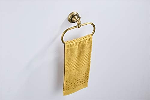 Flybath Oval Towel Ring Antoine Brass