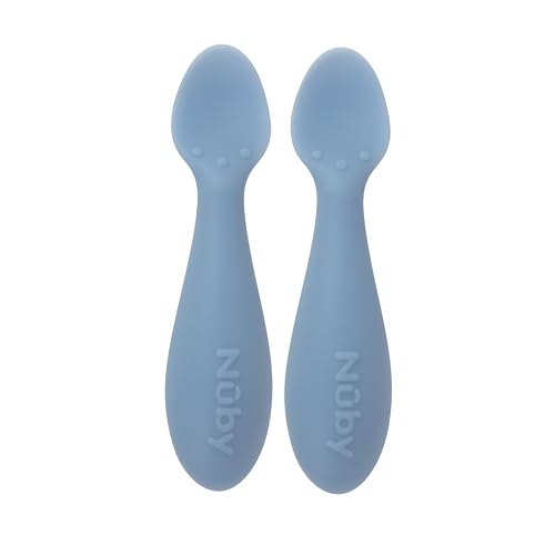 Nuby Silicone Mini Spoons - Baby Feeding Set