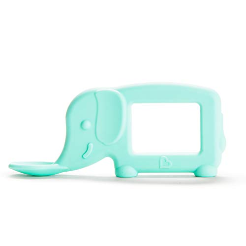 Munchkin Baby Teether Spoon Elephant Mint As Seen on Shark Tank