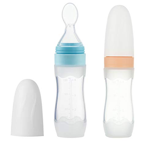 Perfect for Babies Travel-Ready Childproof silicone spoons by PandaEar