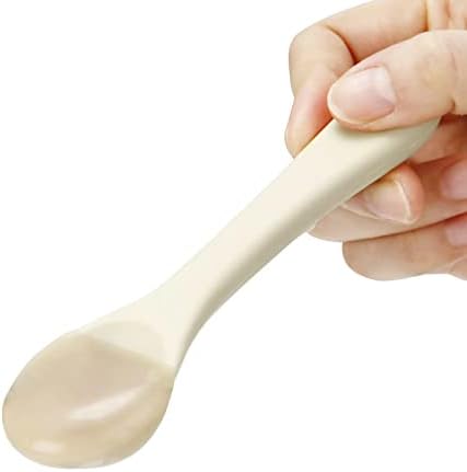 PandaEar Silicone Baby Utensils for Self-Feeding BPA-Free Lead-Free