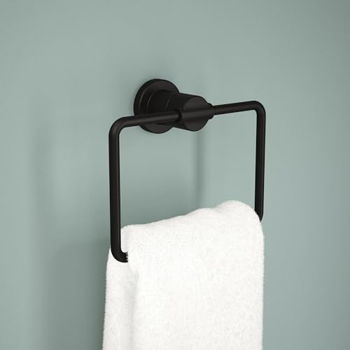 Delta Nicoli Hand Towel Holder Black Matte
