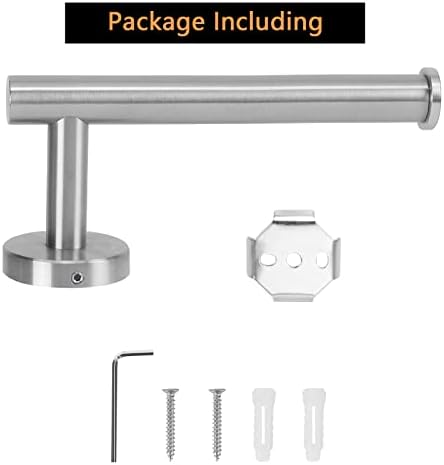 NearMoon Premium Stainless Steel ToileHolder 1 Pack Brushed Nickel 6-inch Length