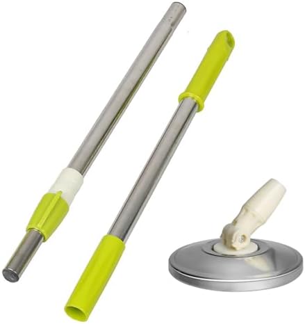 Midremer Spin Mop Handle 49-inch Stainless Steel