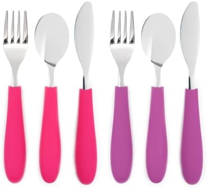 Elk and Friends Kids Flatware Set 6 Pieces 4 Years