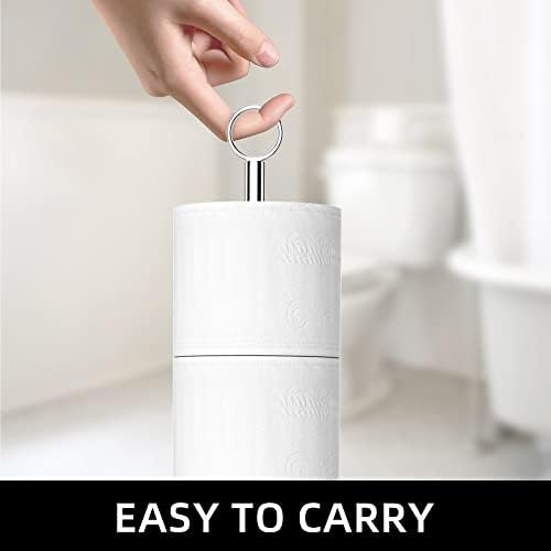 Stylish Space-Saving Toilet Paper Holder