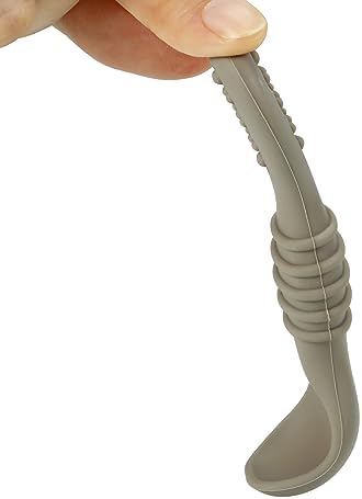 PandaEar Silicone Baby Spoons Forks for Weaning