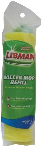 Libman 12-Piece Roller Mop Refill Pack 02017