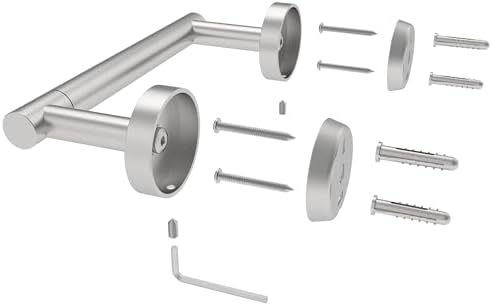 Stainless Steel Wall-Mounted Toilet Paper Organizer