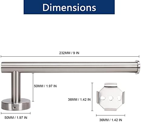 Sturdy Stainless Steel Towel Holder