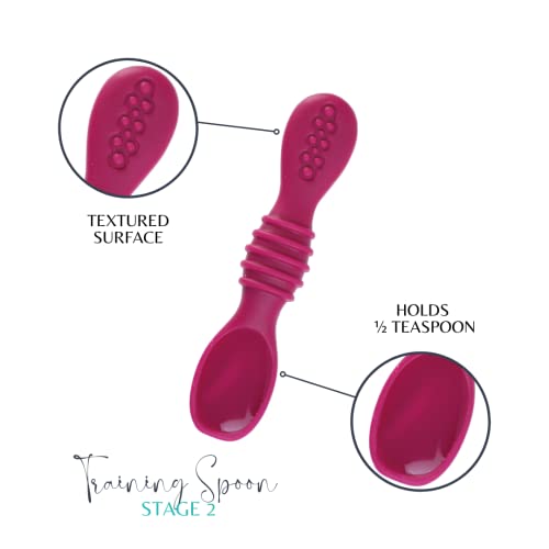Safe Silicone Spoons for Baby 4 Months