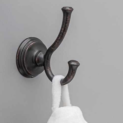 Delta Cassidy Towel Hook Venetian Bronze - Easy Mounting Towel Holder