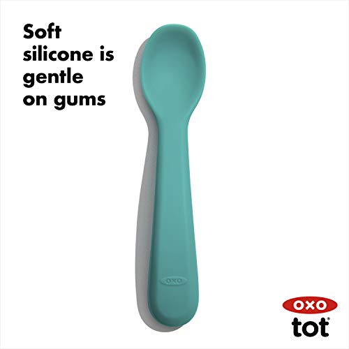 OXO Tot Silicone Spoon Set