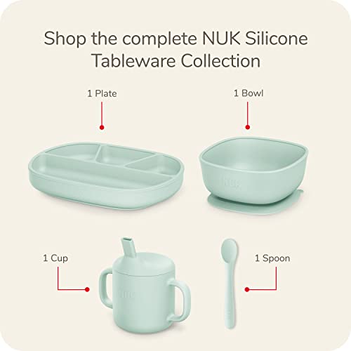 NUK Silicone Baby Spoons Durable BPA-Free Easy to Clean Feed