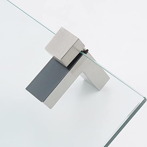 KES Durable Wall-Mounted Tempered Glass Storage for Bathroom