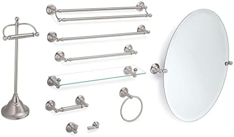 Versatile Spot-Resistantmoen Sage Collection Towel BarBrushed Nickel