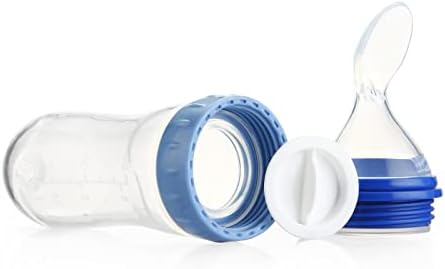 PandaEar 2 Pack Baby Spoon Dispenser 2 Silicone Spoons