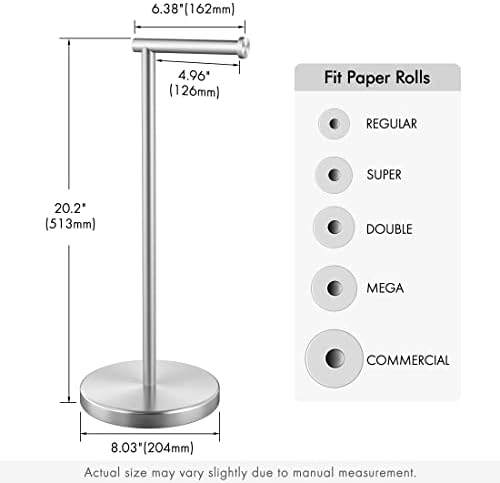 KES Toilet Paper Holder Stand Stainless Steel Rustproof 304