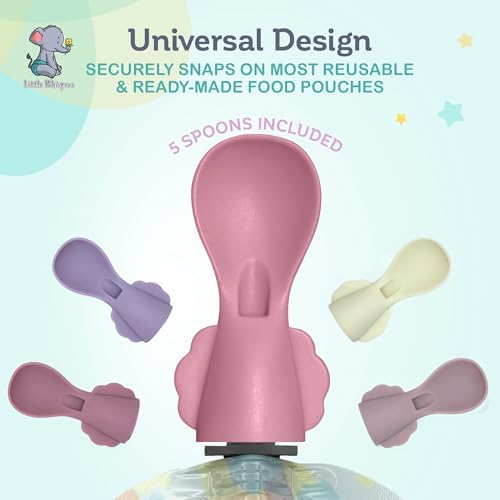 Little Whispers - 5-Piece Baby Spoon Set