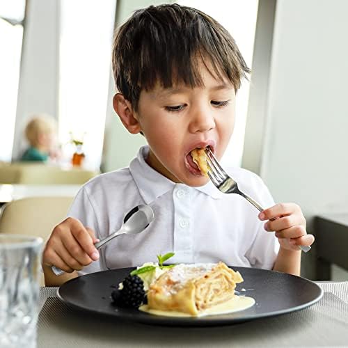 10-Piece Toddler Utensils Set Stainless Steel for Kids