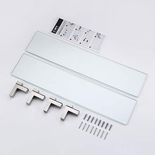 KESBathroom Glass ShelvesExtra-thick Safe