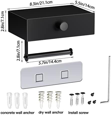 VOLDRA Ultimate Toilet Paper Organizer