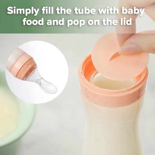 Haakaa 4oz Silicone Baby Food Feeder BPA-Free