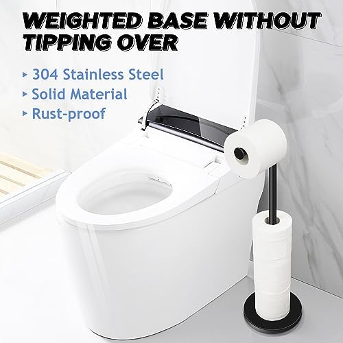 Sturdy Stainless Steel Toilet Paper Holder