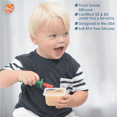 RAZBABY RaZberry Baby Spoon Set 6 Months