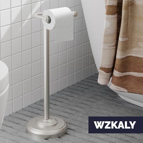 WZKALY Toilet Paper Holder Stand Free Standing