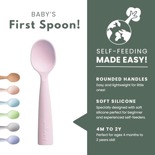 Miniware Silicone Baby Spoon Perfect for Baby Feeding