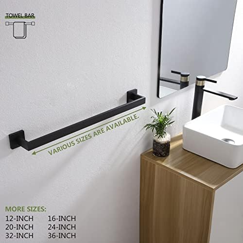 KOKOSIRI Extra Long-lasting 24-Inch Single Towel Bar