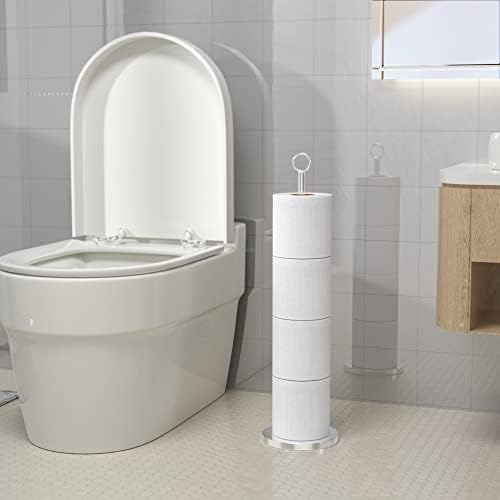 Stylish Space-Saving Toilet Paper Holder