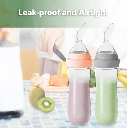 Haakaa 4oz Silicone Baby Food Feeder BPA-Free