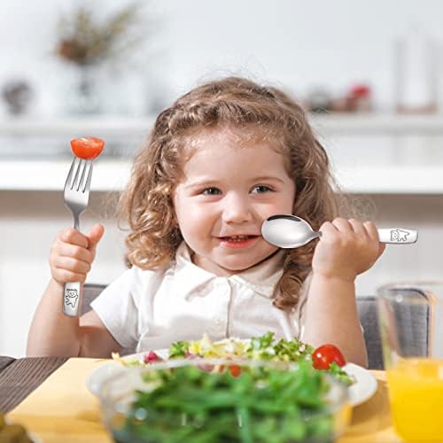 Pimoys 6 Piece Toddler Silverware Set